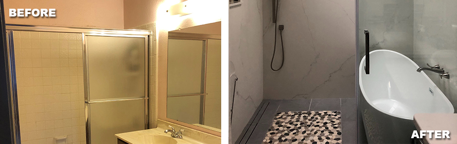 Bathroom Remodel – Before & After