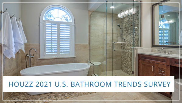 Houzz 2021 U.S. Bathroom Trends Survey