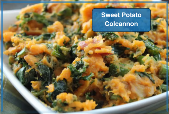 Sweet Potato Colcannon