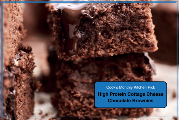 High Protein Cottage Cheese Chocolate Brownies