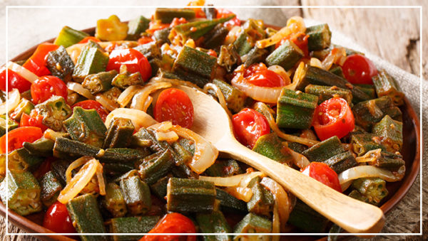 Okra & Tomatoes