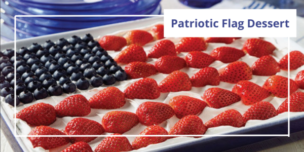 Patriotic Flag Dessert
